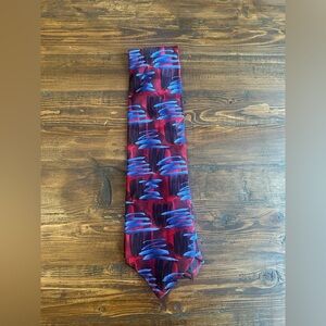 J Garcia Necktie 100% Silk "Drummers" Multicolor Korea 1996 VTG‎